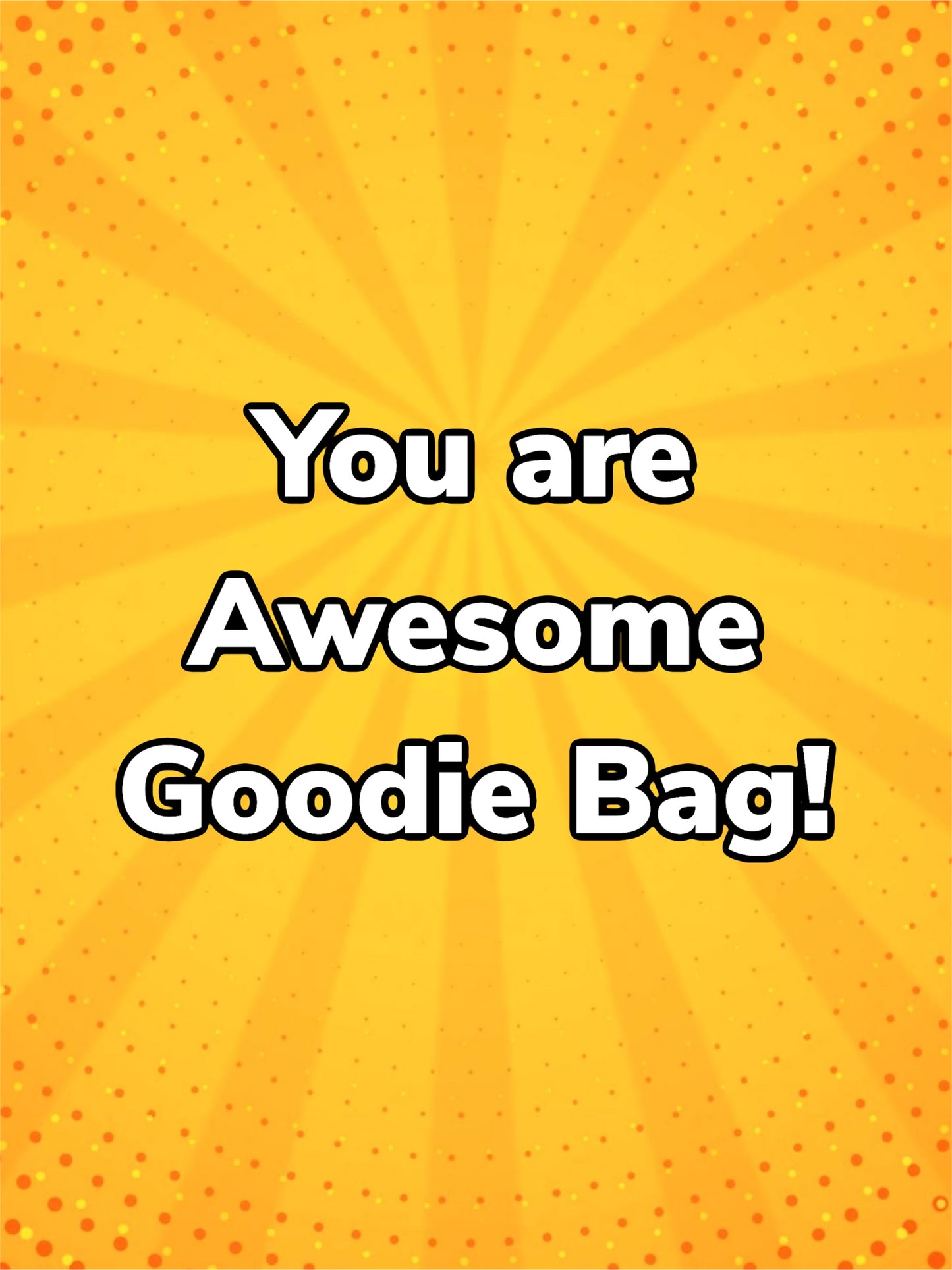 Thank you Goodie Bag