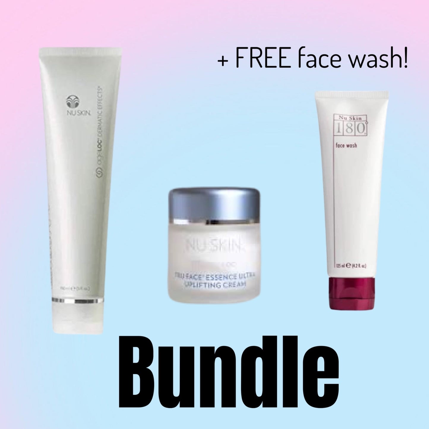 Firming Cream & Uplifting Cream Bundle, with FREE 180° FACE WASH !!!